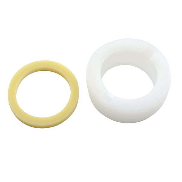 Jones Stephens Plastic Male 13/16in.-27 x 55/64in.-27 Male Faucet Adapter for Kohler, Union, Savoy A01034 - main